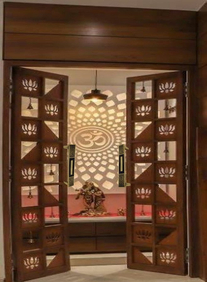 فاست مقبض سحب باب رئيسي من النحاس العتيق والأسود من فاست، مقاس 8 بوصات، قطعة واحدة، طراز DH61Z - Image 5